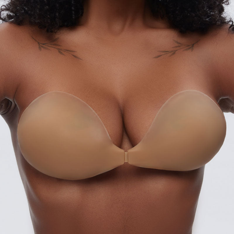 Silicone One-Piece Stick-On Bra  Hot-selling combo set