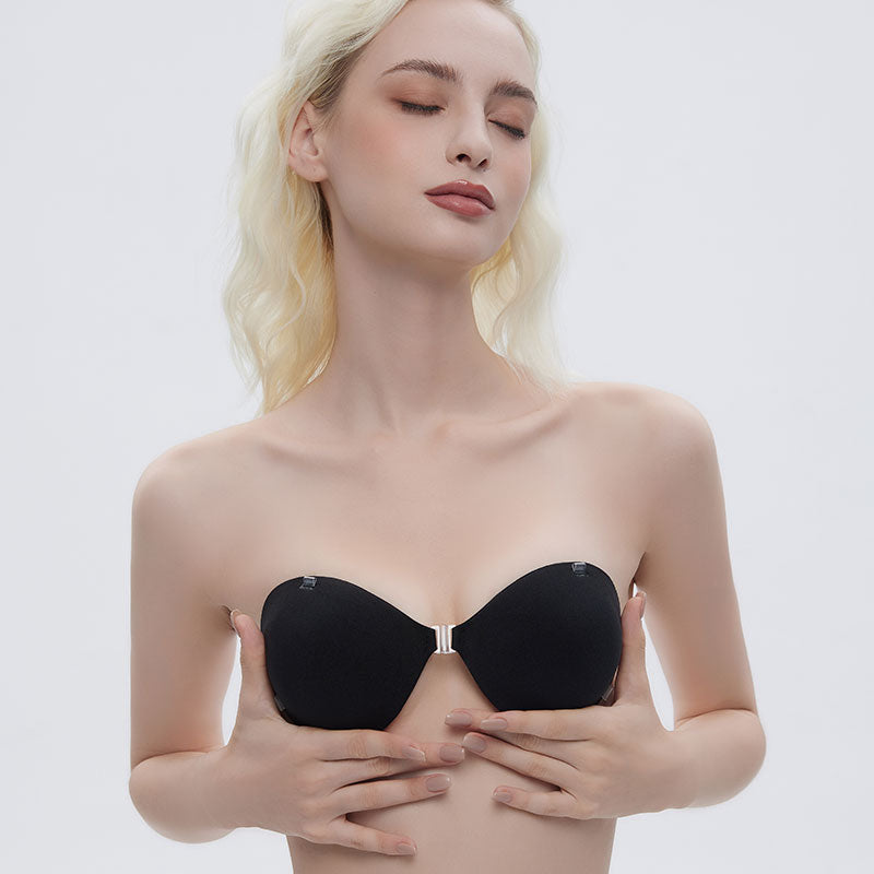 Sticky  Adhesive  Push up Strapless Bra