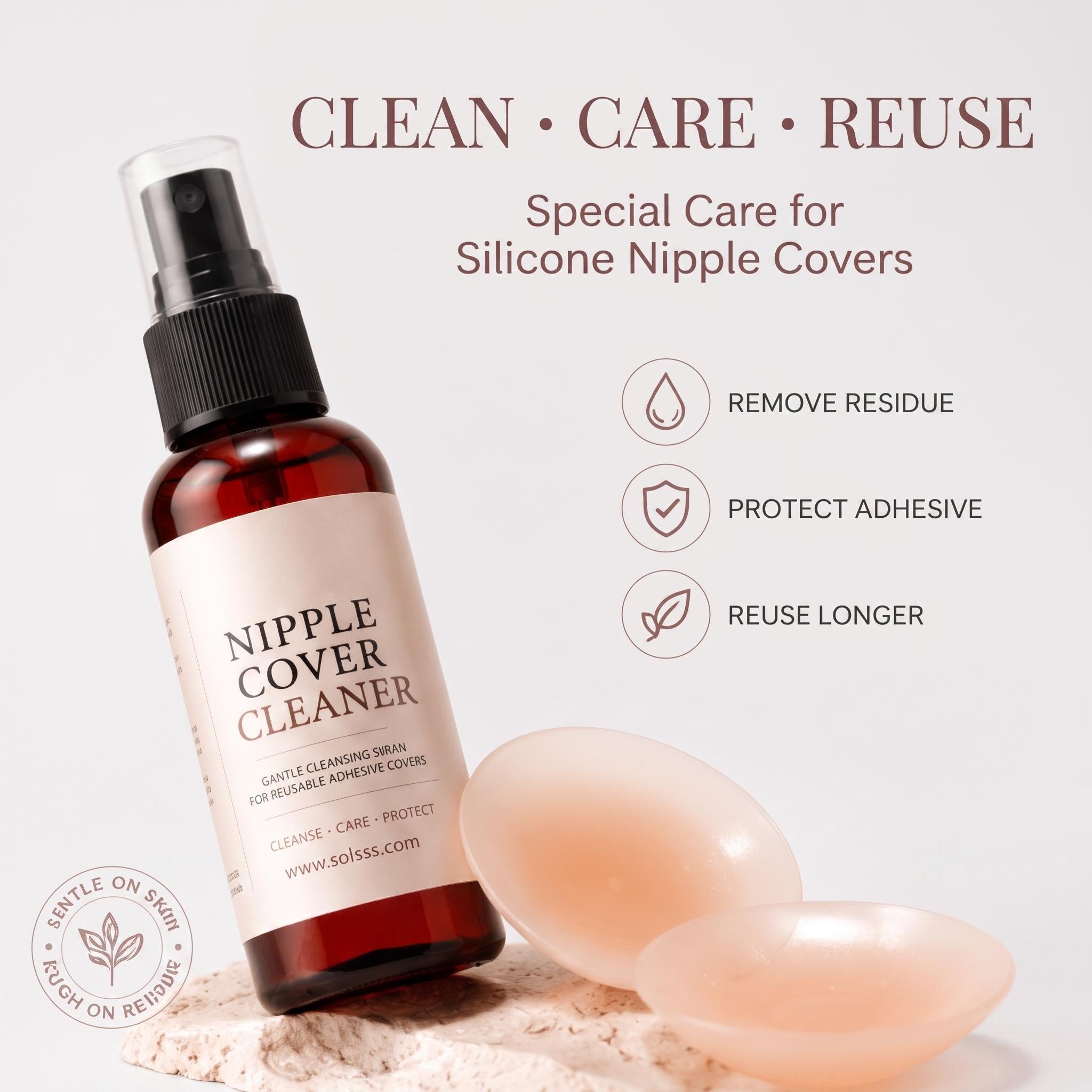 Care Spray™ Silicone Pad Care Spray