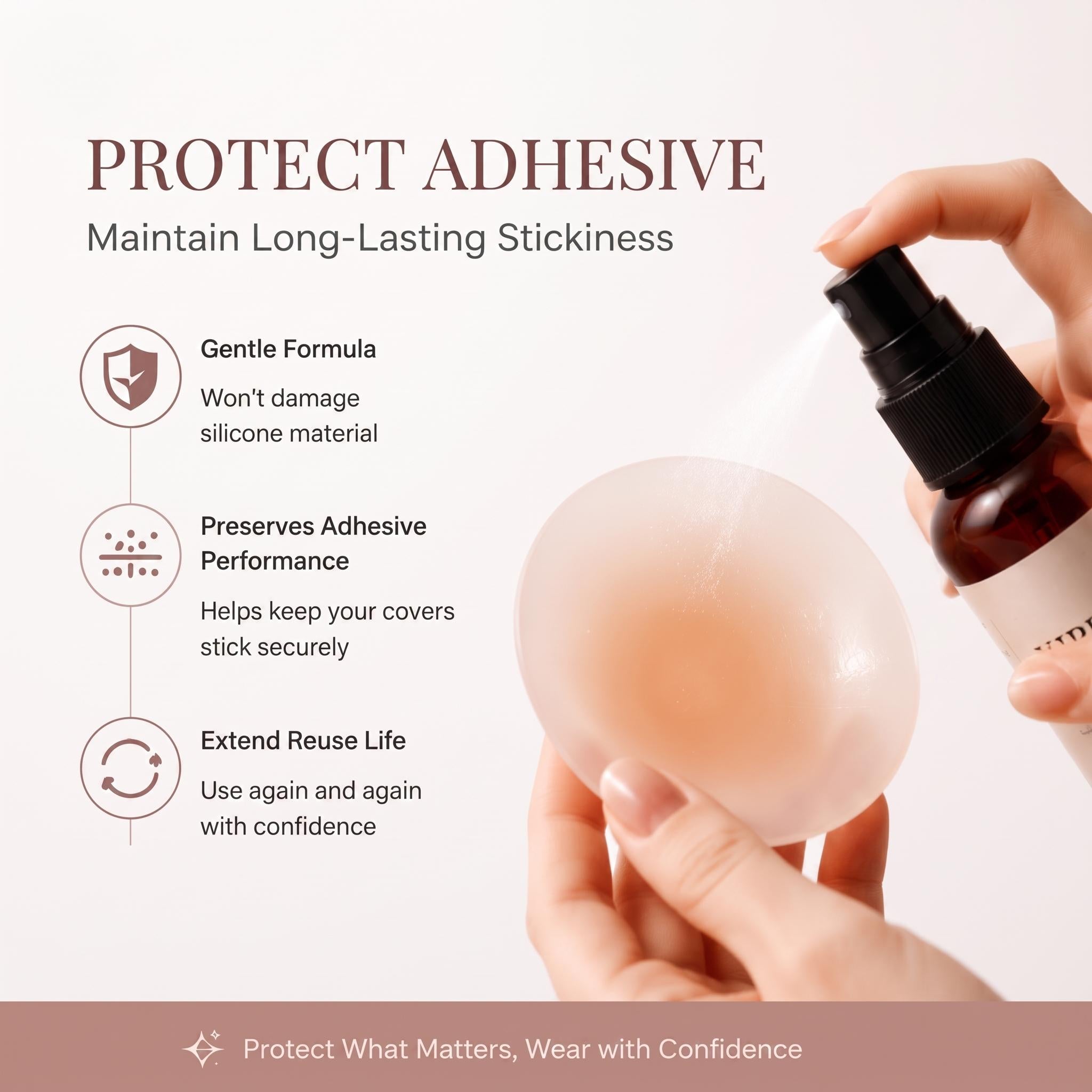 Care Spray™ Silicone Pad Care Spray