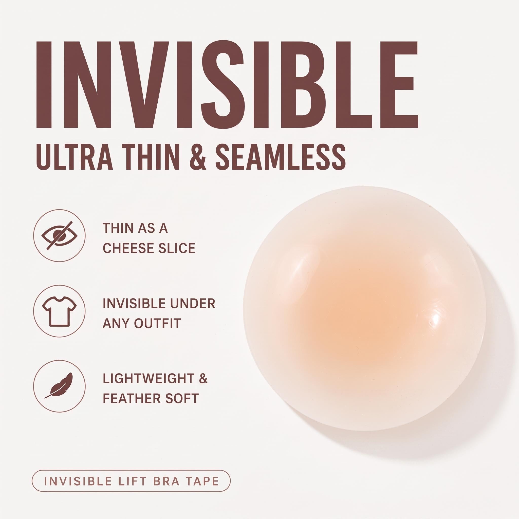 PureTouch™ Zero Invisible Silicone Pads