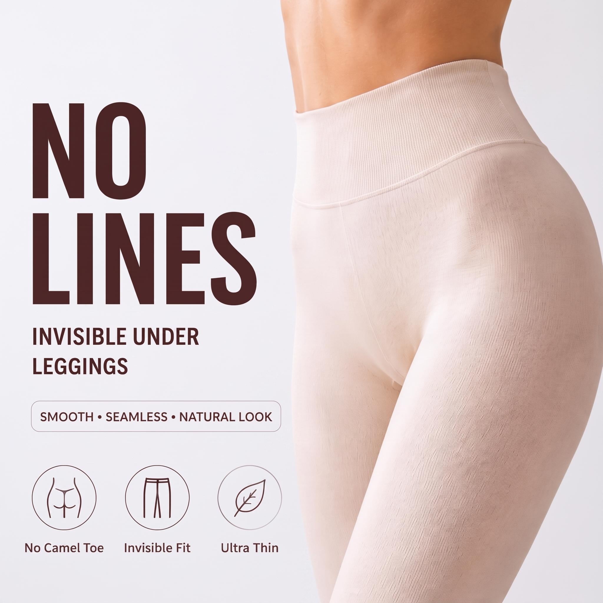 V Cover™ Seamless Camel Toe Cover Pad