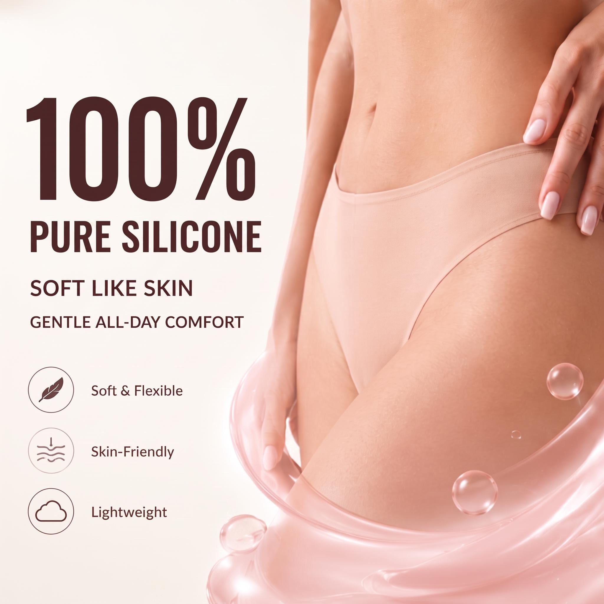 V Cover™ Seamless Camel Toe Cover Pad